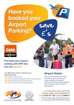 GMB Aiport parking poster